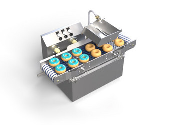 WP Riehle Shop-Glasierer Alle relevanten Teile des Glasierers passen in eine Haushaltsspülmaschine