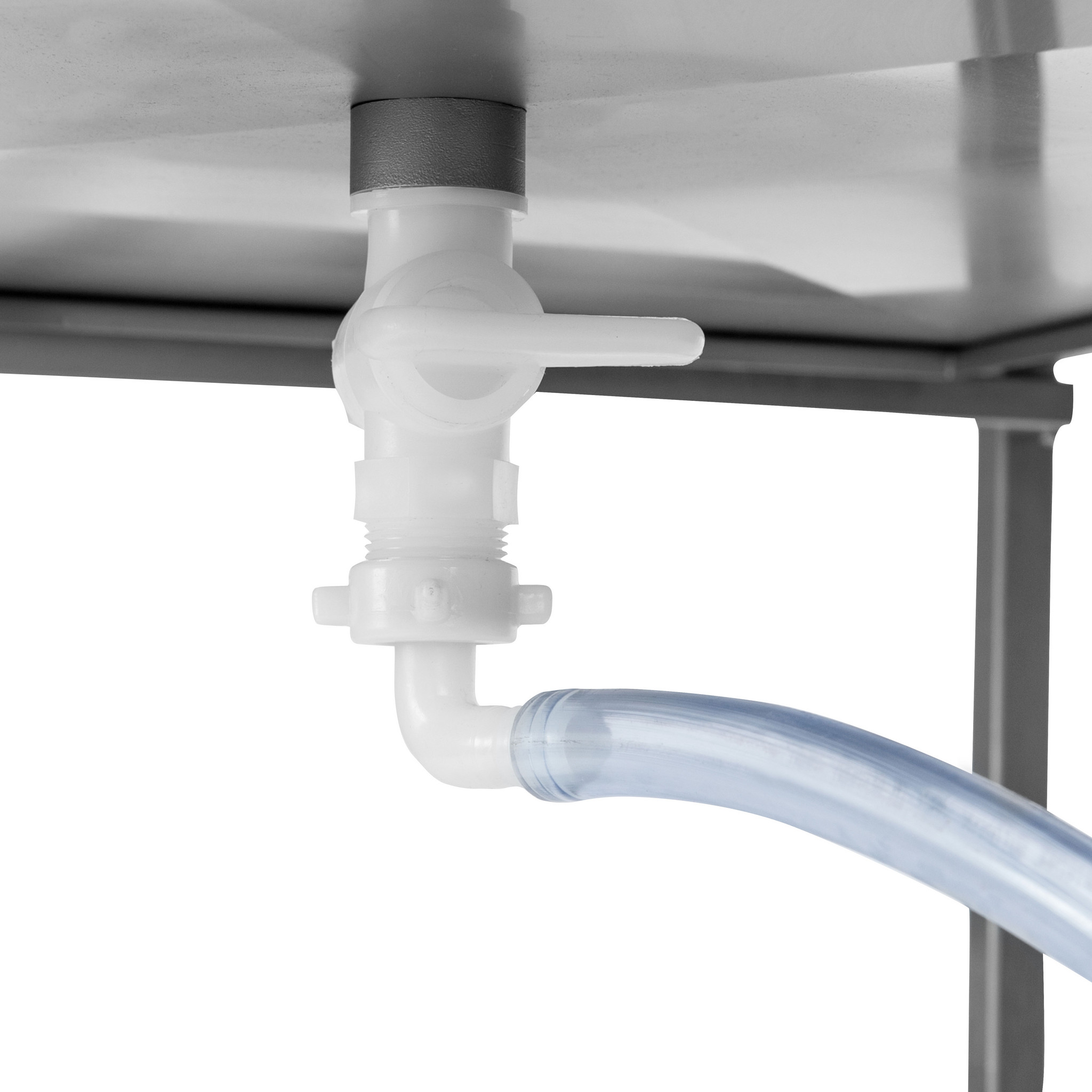 Ablasshahn mit Schlauchanschluss