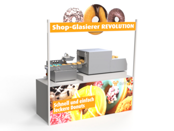 WP Riehle Shop-Glasierer-System Aufgetaute und glasierte Donuts in weniger als 1 Minute