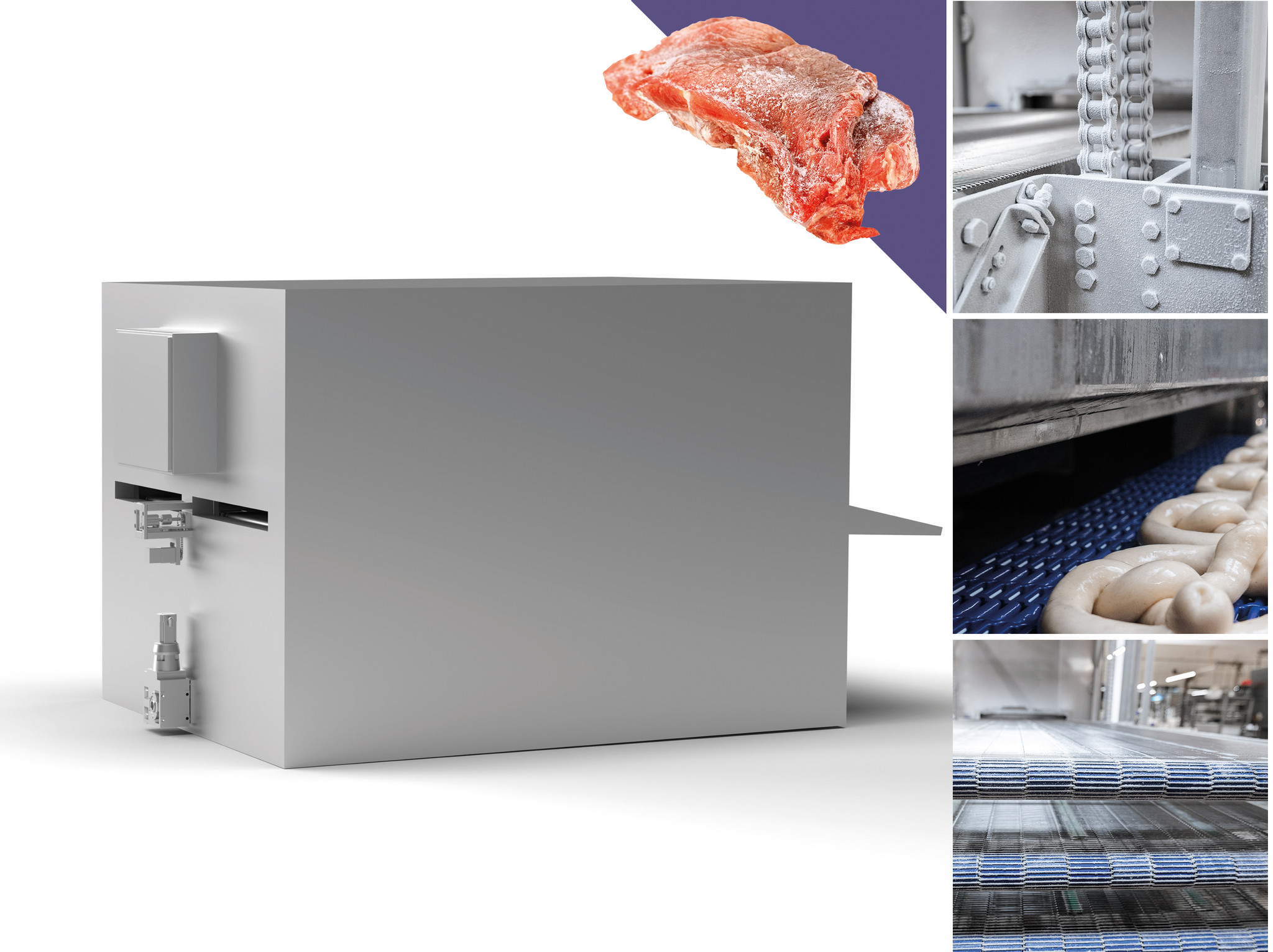 WP Eco-Froster: Durchlauffroster mit geringer Grundfl&auml;che