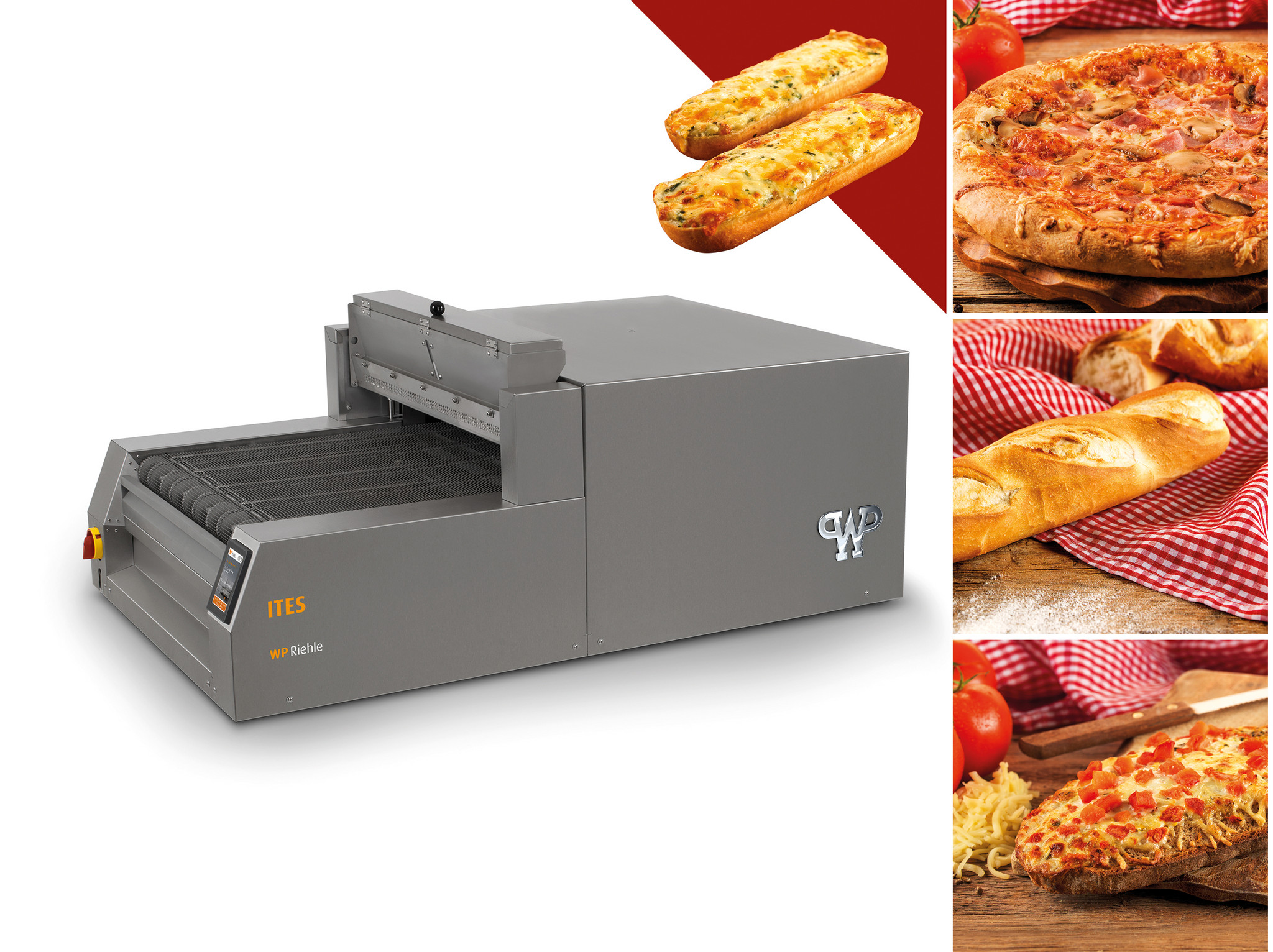 WP ITES: Infrarotofen zum Aufbacken und Fertigbacken