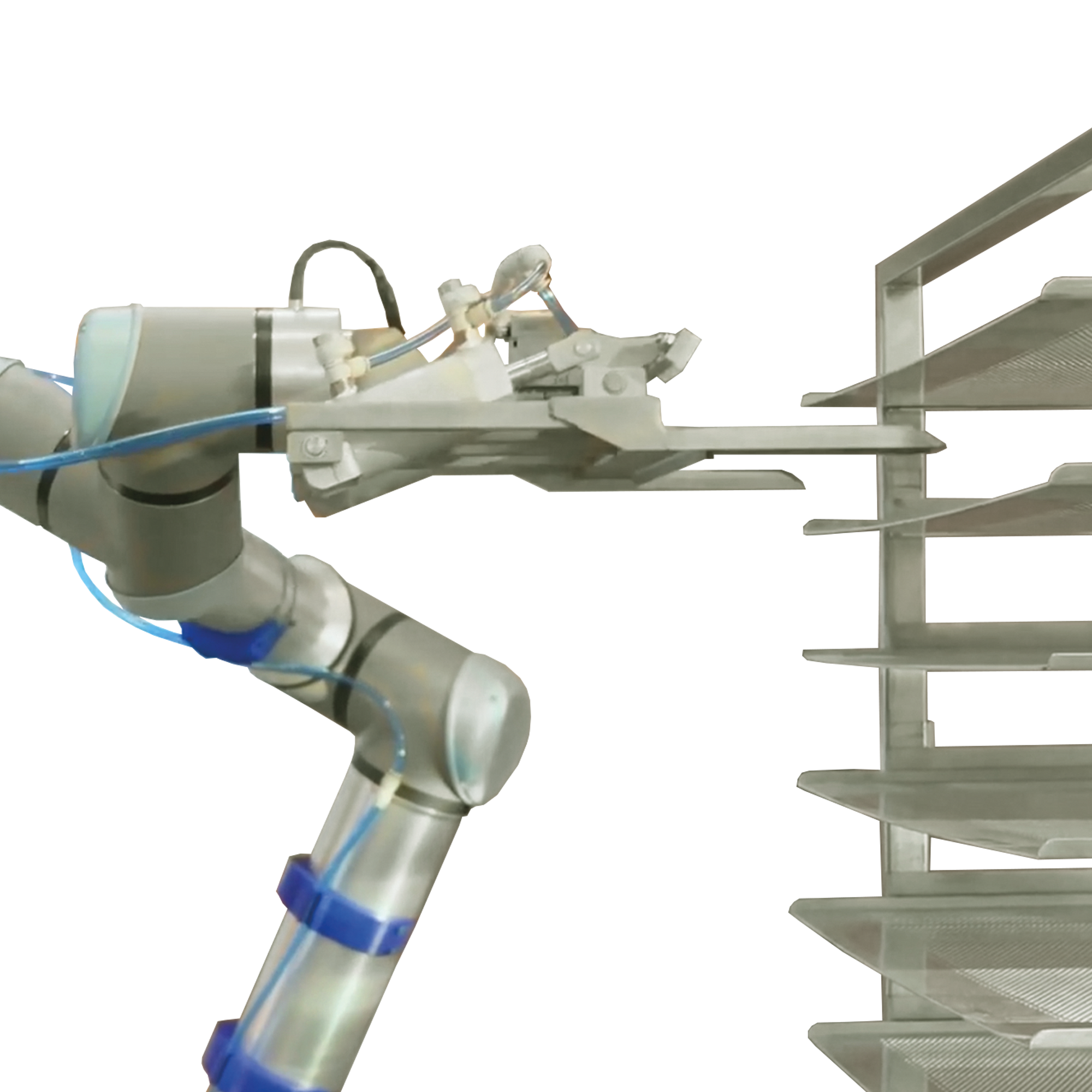 Roboter WP Co-Worker belädt Wagen