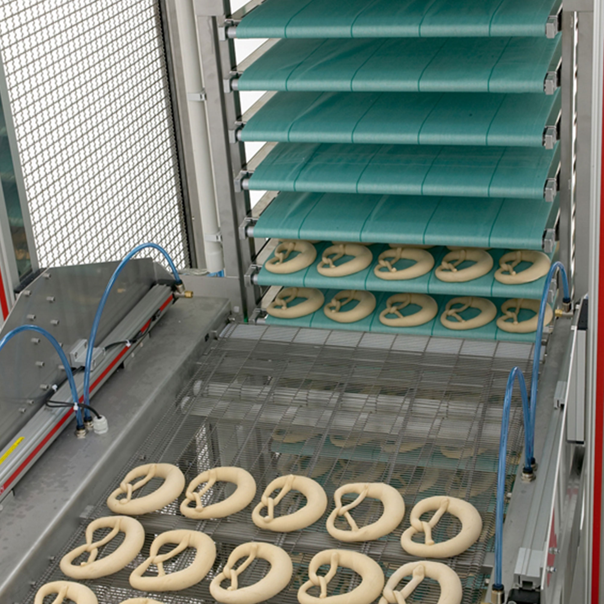 Products from dough dispensers Products from dough dispensers