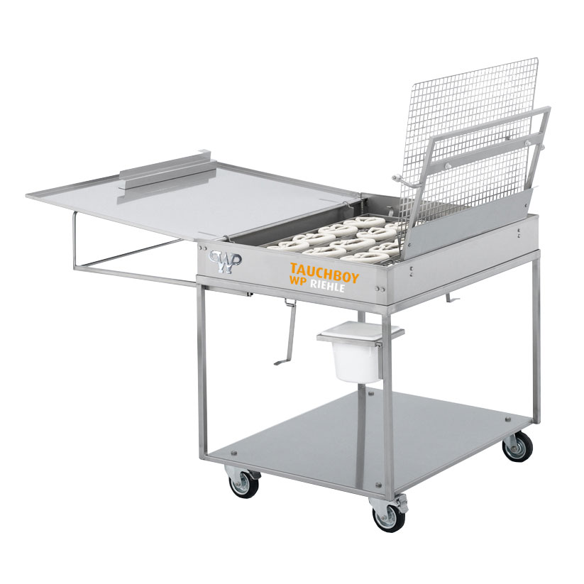 Manuelles Untertauchen mit dem Tauchgitter