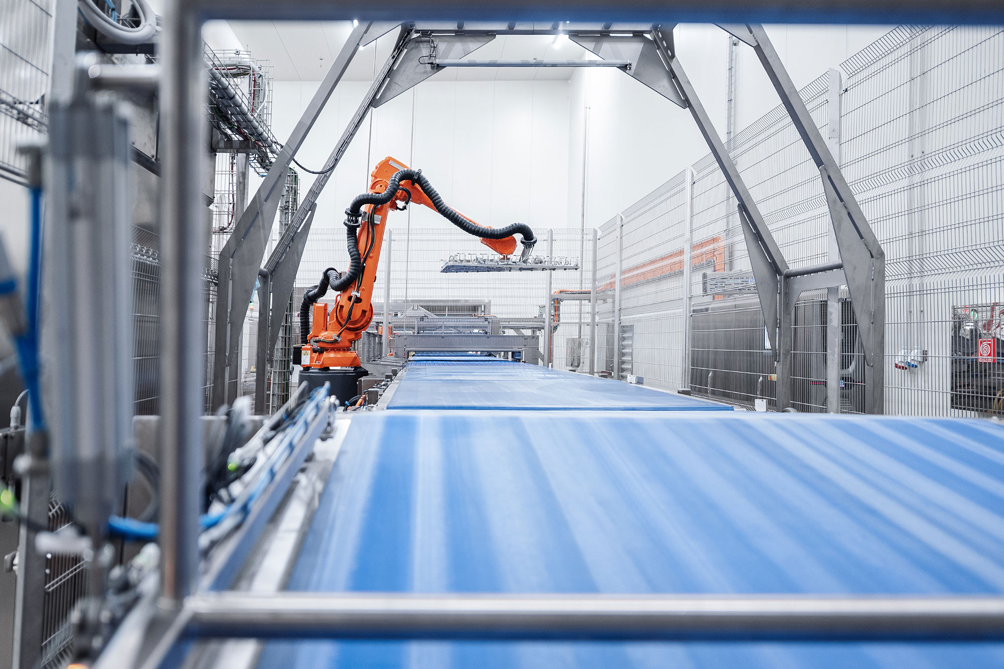 Industrieanlage einer B&auml;ckerei mit dem WP INDUSTRIAL ROBOT