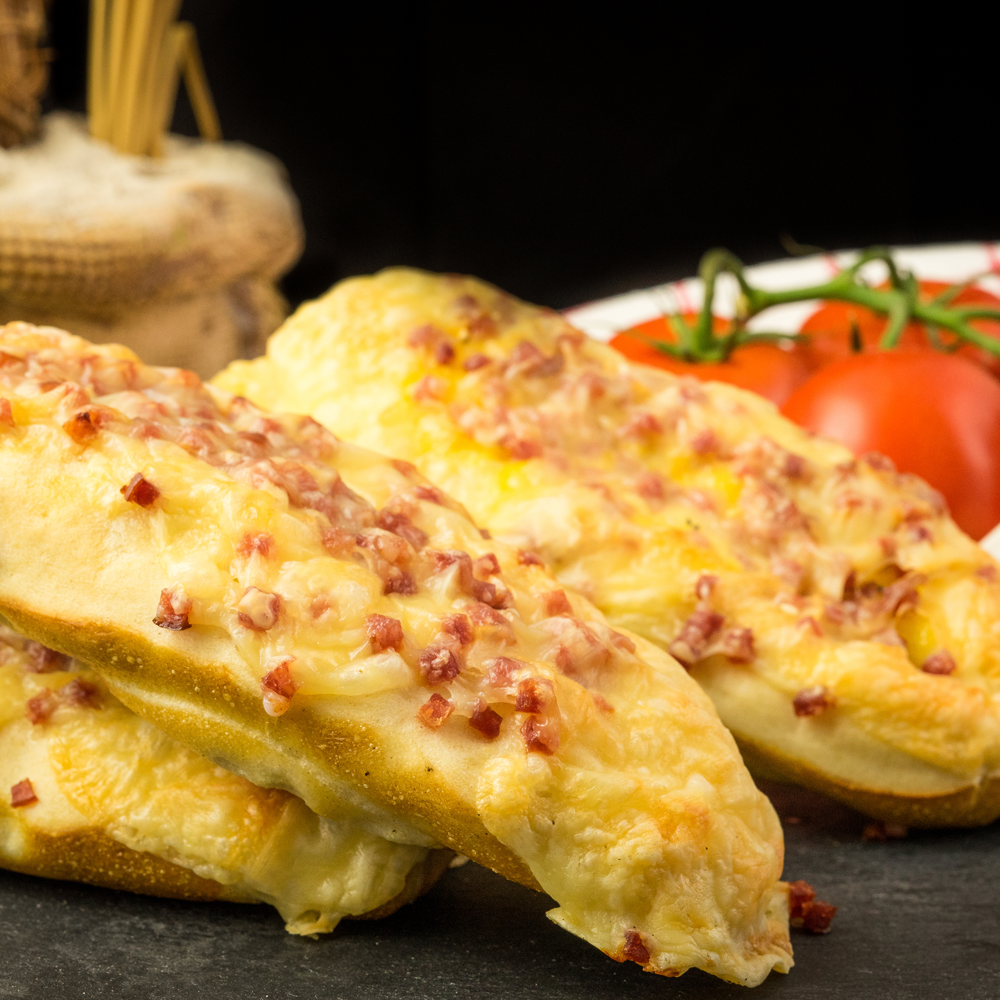 Schinken-Käse-Laugenstangen Schinken-Käse-Laugenstangen