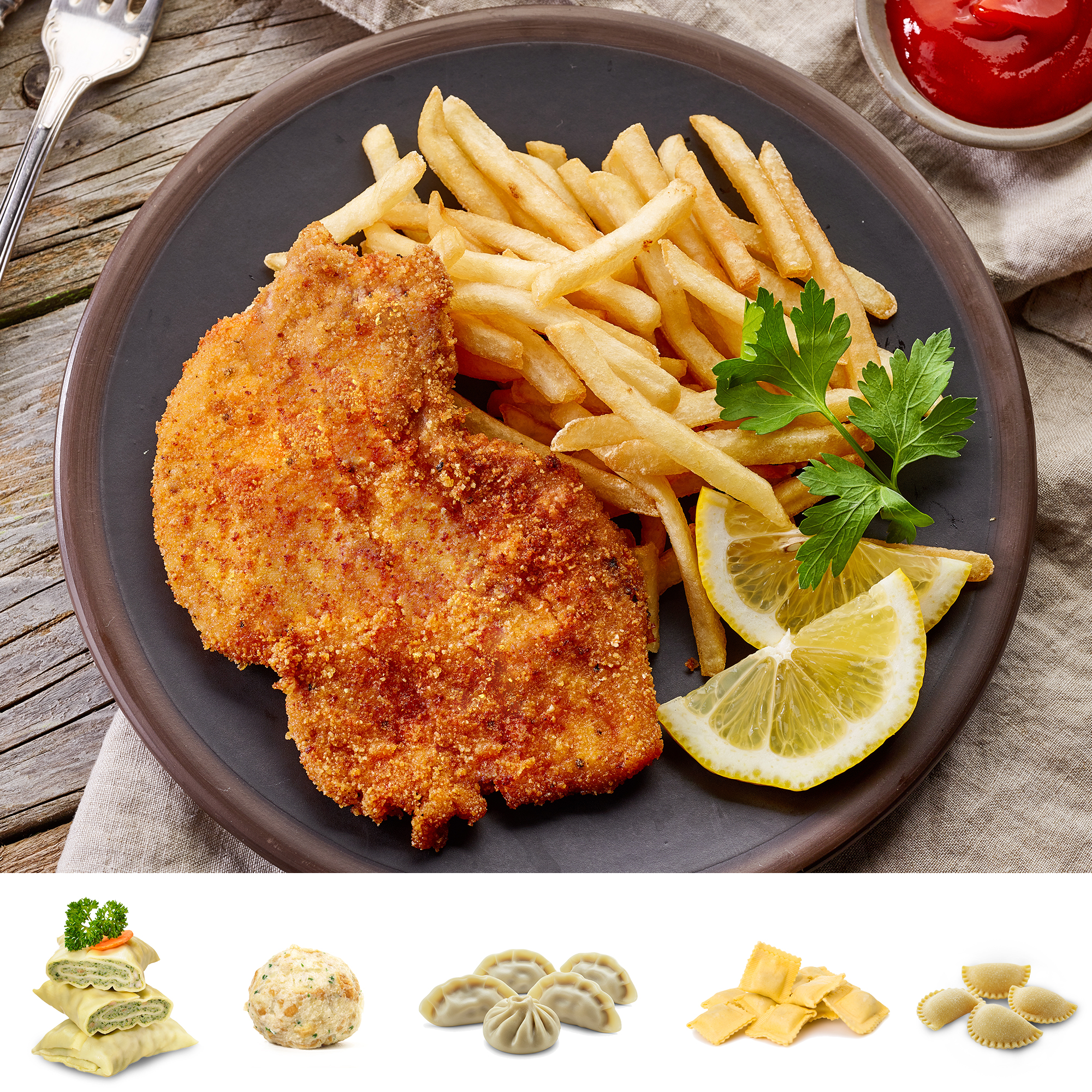 Maschinen zum Frittieren und Kochen