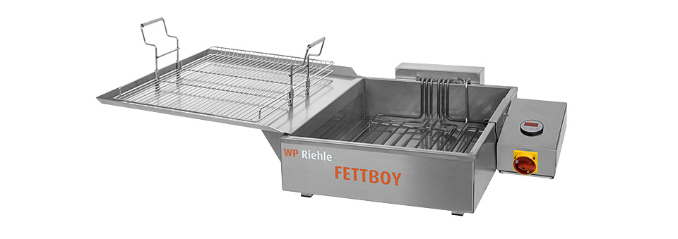 Fettbackgerät FETTBOY DIGITAL – Ideal zum Schaubacken - Der Kleine für die große Backshow. Fettbackgerät FETTBOY DIGITAL – Ideal zum Schaubacken